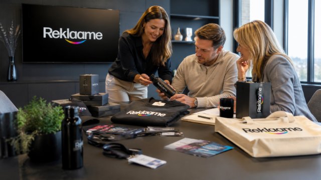 Merchandise bespreken met een klant